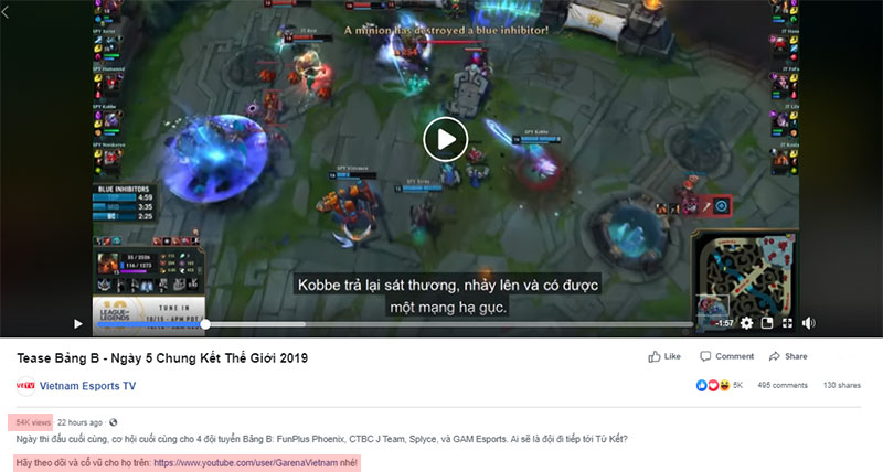 Social Share hỗ trợ SEO Youtube