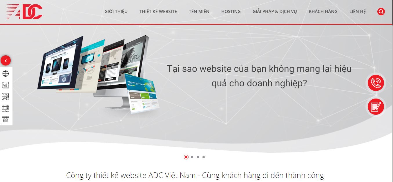 Công ty thiết kế website ADC