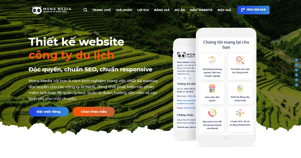 Website là công cụ kết nối quan trọng giữa doanh nghiệp du lịch với khách hàng