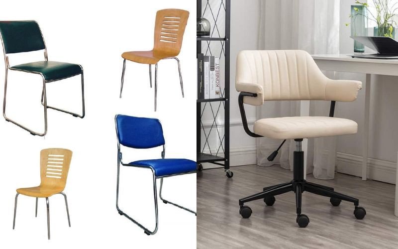 Nên chọn ghế xoay hay ghế cố định?